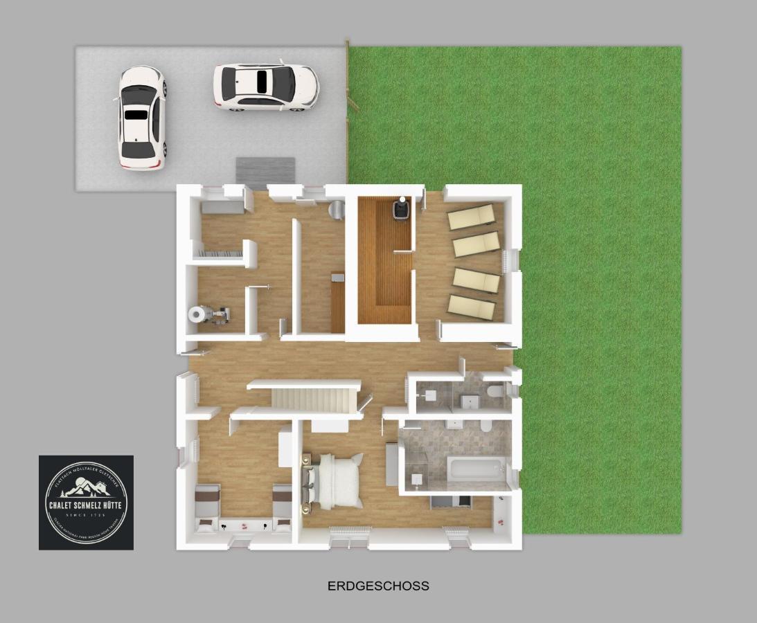 Chalet Schmelz Huette Mit Sauna Und Garten فلاتاش المظهر الخارجي الصورة